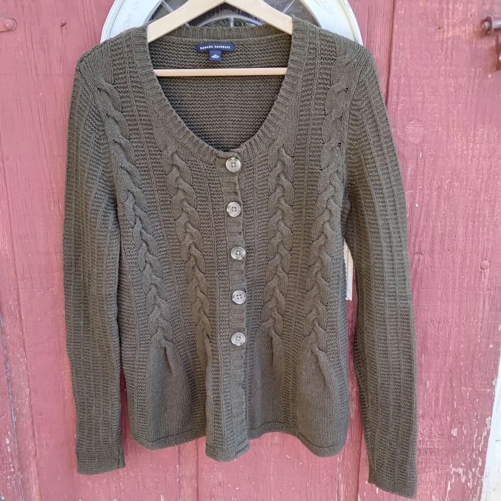 Peplum Front Sweater